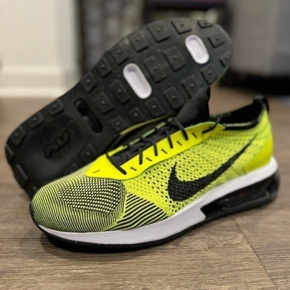 Nike Other - Nike Air Max FlyKnit Racer Shoes 'Volt' (FD4610-700) sz‎ 13